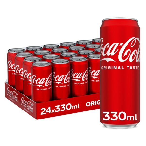 Coca Cola Can 24 x 330ml - Image 2