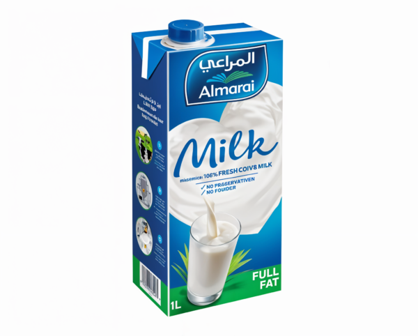 Almarai Full Fat Milk – 1 Ltr 12pcs