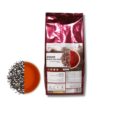 Assam Black Tea Leaf – 500g | Strong Flavor for Bubble Tea & Hot Brews