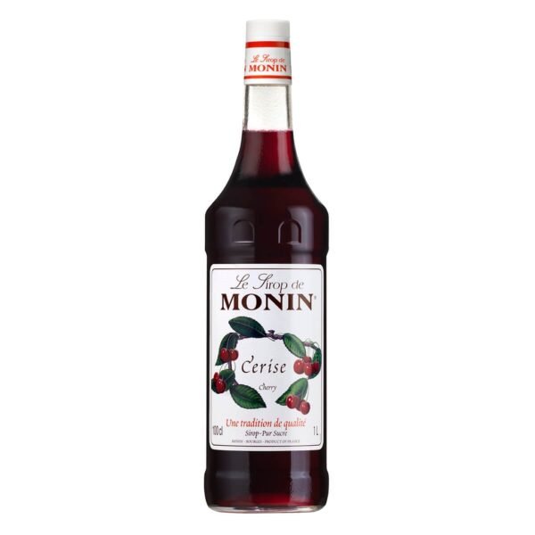 Monin Cherry Syrup France - 1ltr