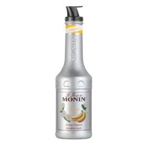 Monin Banana Puree Fruit Mix France - 4x1ltr
