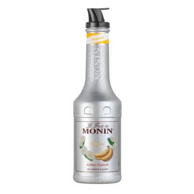 Monin Banana Puree Fruit Mix France - 4x1ltr