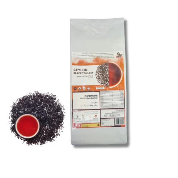 Ceylon Black Tea Leaf – 500g | Smooth & Aromatic for Bubble Tea & Hot Brewing